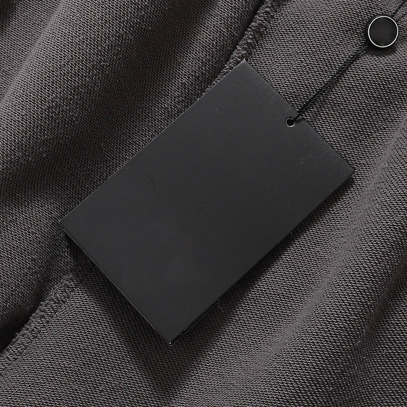 Top Quality Hell Street New Star Retro Pure Fashion Brand Men's and Women's Loose NFC SCAN Cotton Casual Five Cent Men Shorts