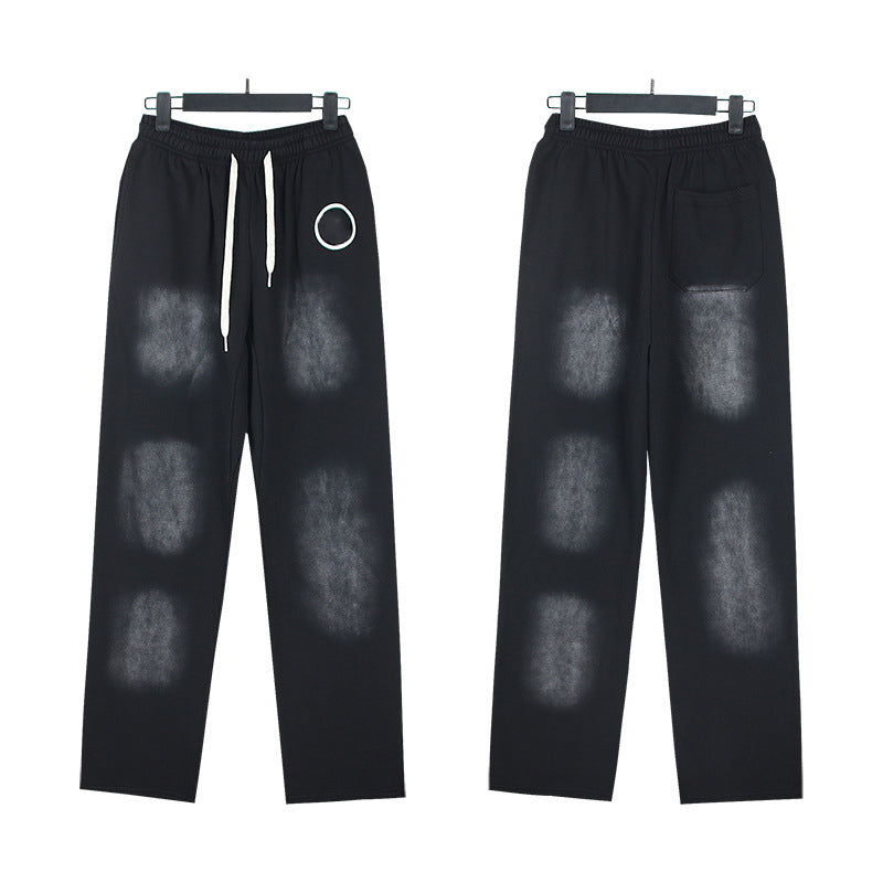 2025 Top Quality Men's Clothing Set Hell Stars Print Pullover Hoodie & Pant Trousers 100% Cotton Tracksuits Custom Sweatshirts for Men