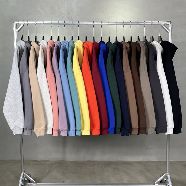 Manufacturers Wholesale Men's Clothing Hoodies Sweatshirts Custom Logo Top Quality Cotton French Terry Pullover Hoodie for Men