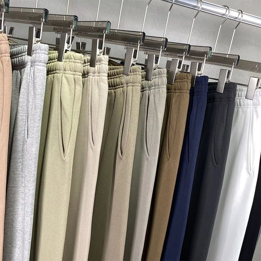 Men's Heavyweight Joggers Trouser Sports Track Pants Custom Sweatpants High Quality 100% Cotton Casual Men's Pants for Men