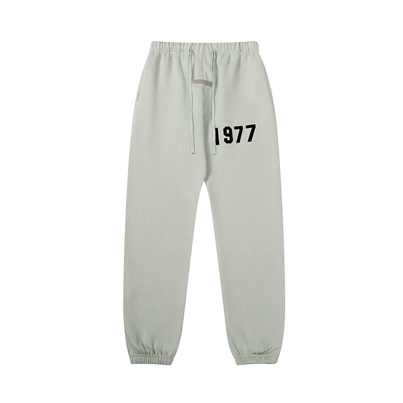 ESS Men Tracksuits 1977 Sportswear Sweatpants and Hoodie Set Top Quality 100% Cotton Streetwear Hoodies for Men