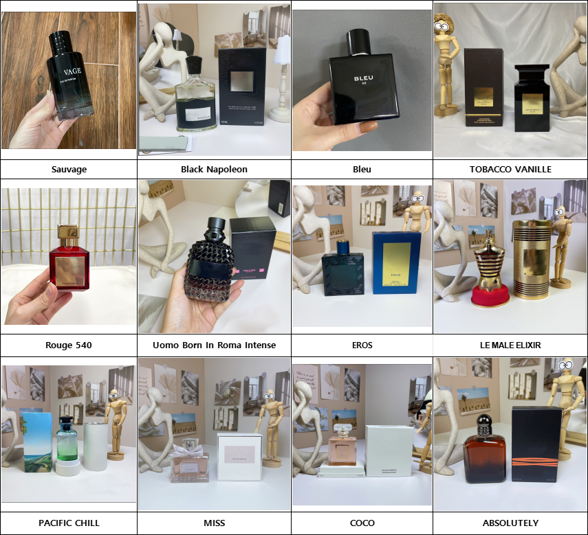Hot Brand USA Stock 2-4 Days Perfumes Men's Cologne Body Spray Fragrance Oud Femme Eau De Original Men Perfume