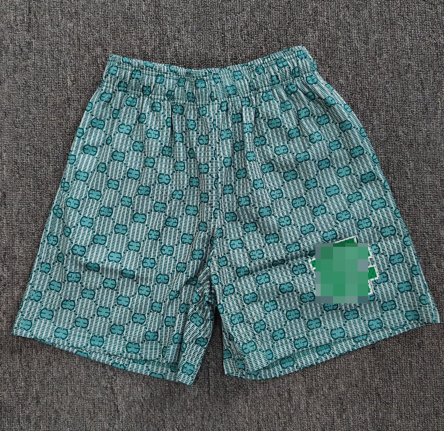 Top Quality EE American Shorts Men's Polyester Fiber Casual Fitness Printed Quarter Length Pants Loose Breathable Quick Dry Shorts for Men