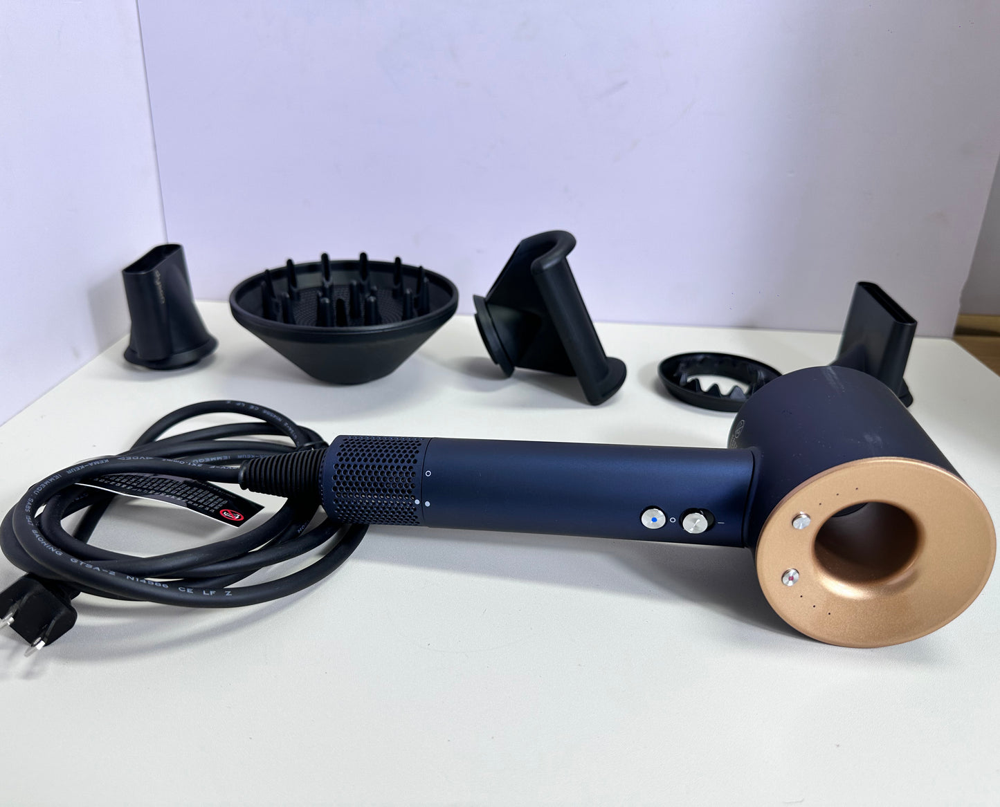 USA Warehouse 2-4 DaysHigh-Power Negative Long Hair Dryer Salon Household Use Electric Hairdryer Styling Features Hot Heat Settings