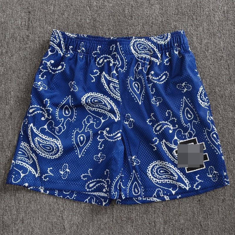 Top Quality EE American Shorts Men's Polyester Fiber Casual Fitness Printed Quarter Length Pants Loose Breathable Quick Dry Shorts for Men