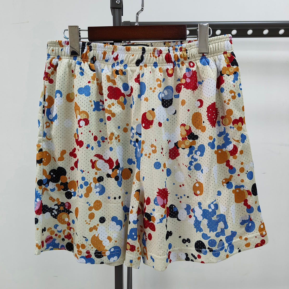 Top Quality EE American Shorts Men's Polyester Fiber Casual Fitness Printed Quarter Length Pants Loose Breathable Quick Dry Shorts for Men