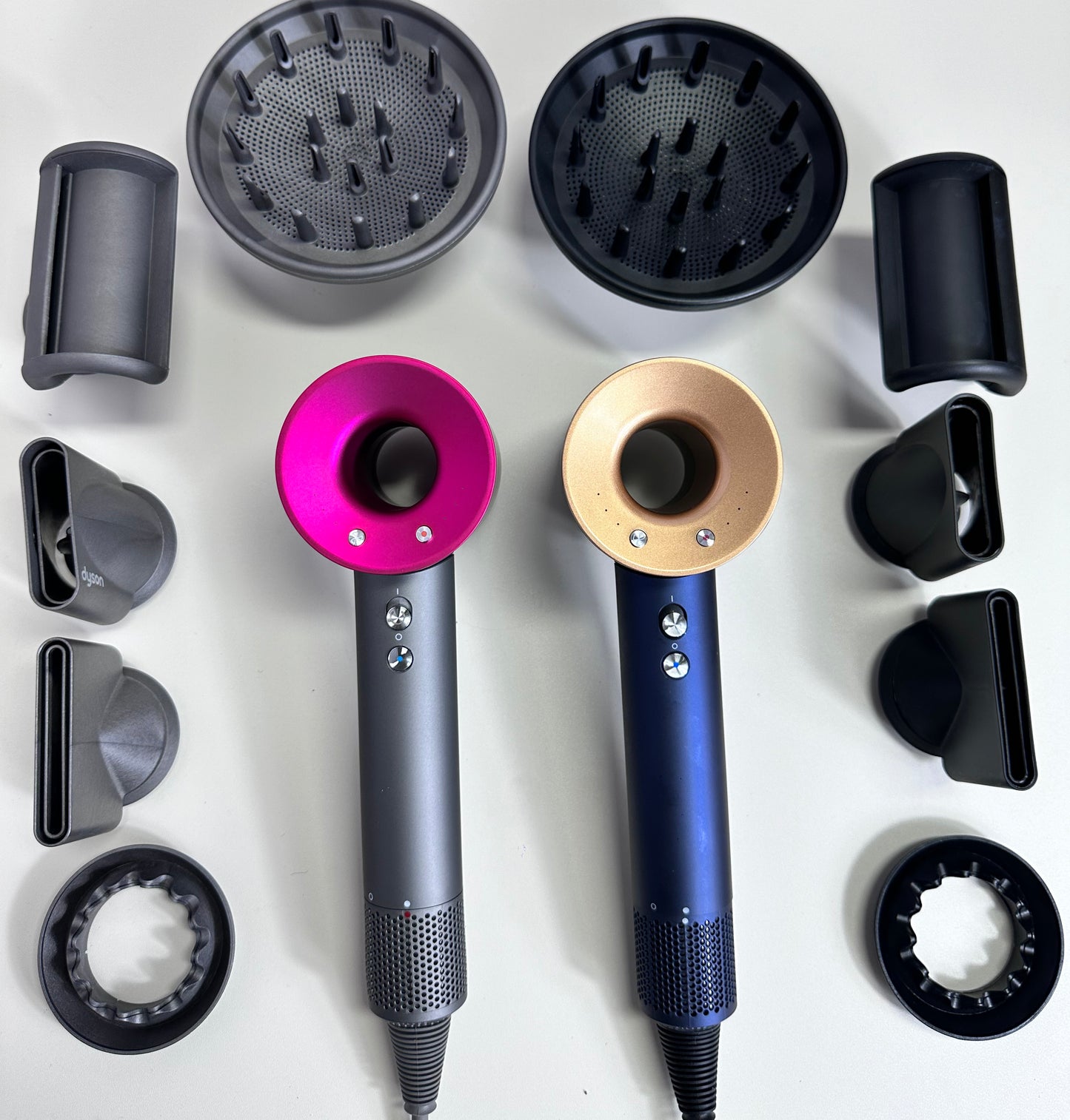 USA Warehouse 2-4 DaysHigh-Power Negative Long Hair Dryer Salon Household Use Electric Hairdryer Styling Features Hot Heat Settings