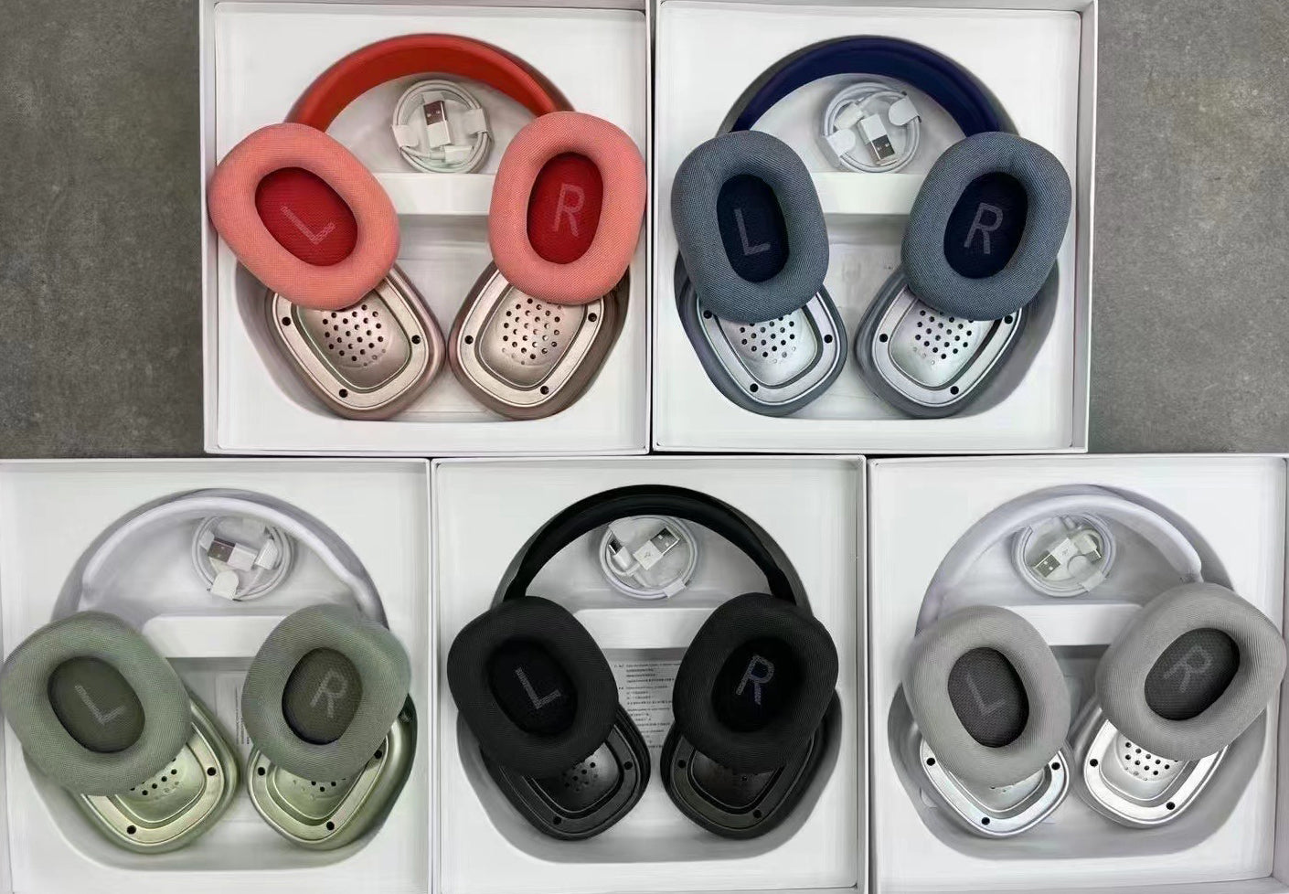Hot Selling US EU New Max Air BT Pod Max Pro Headphones Comfortable Noise Cancelling Over Ear